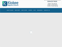 Tablet Screenshot of kiokee.org